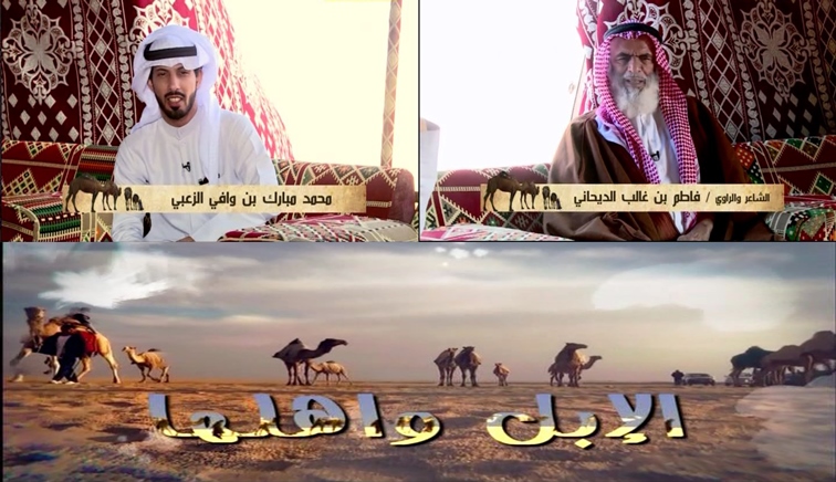 برنامج الابل واهلها – حلقة / فاطم الديحاني – اعداد وتقديم/ محمد بن وافي الزعبي