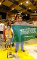 اللاعب صالح بن عبيد الزعبي  يفوز بـ كأس الاحتراف في البطولة العربية الثانية في لعبة #المواي_تاي بالأردن